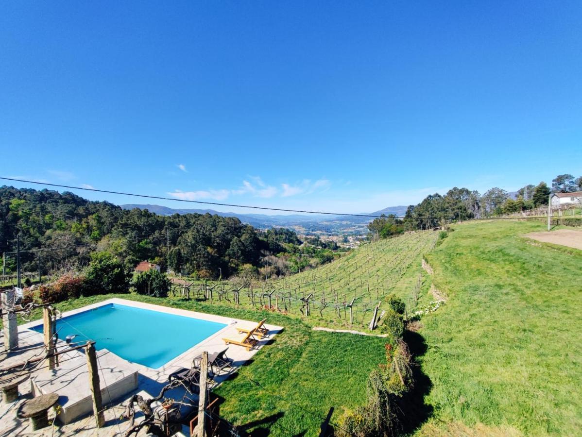 Melgaço Casa Cabreiros De Cimaヴィラ エクステリア 写真