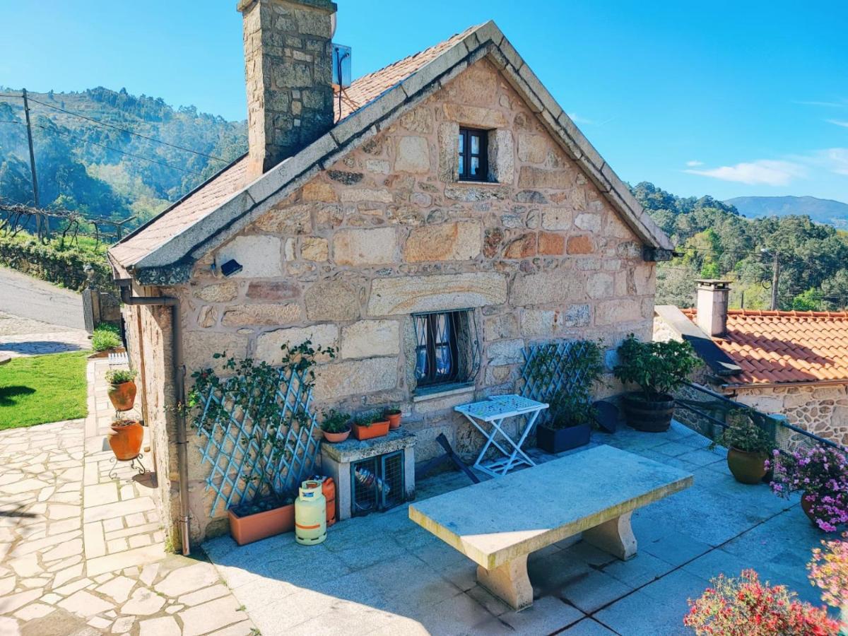Melgaço Casa Cabreiros De Cimaヴィラ エクステリア 写真